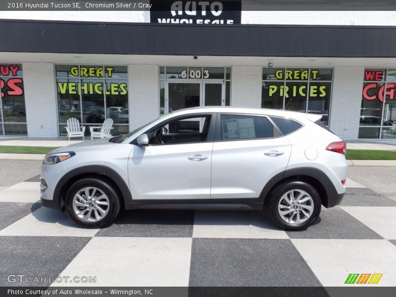 Chromium Silver / Gray 2016 Hyundai Tucson SE