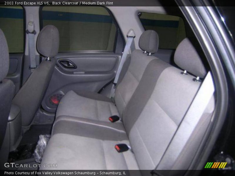 Black Clearcoat / Medium Dark Flint 2003 Ford Escape XLS V6