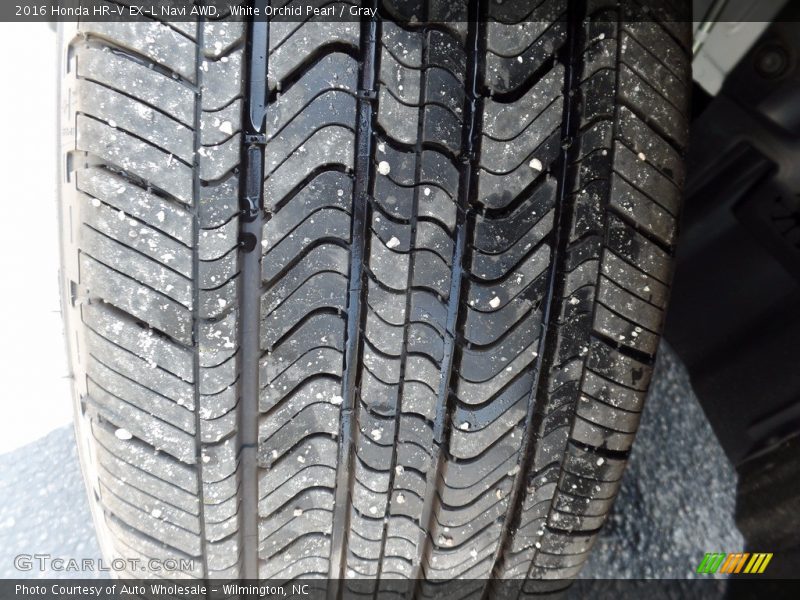 White Orchid Pearl / Gray 2016 Honda HR-V EX-L Navi AWD