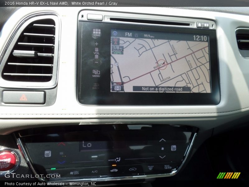 White Orchid Pearl / Gray 2016 Honda HR-V EX-L Navi AWD