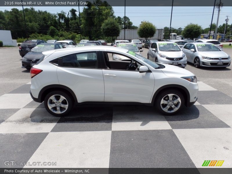 White Orchid Pearl / Gray 2016 Honda HR-V LX