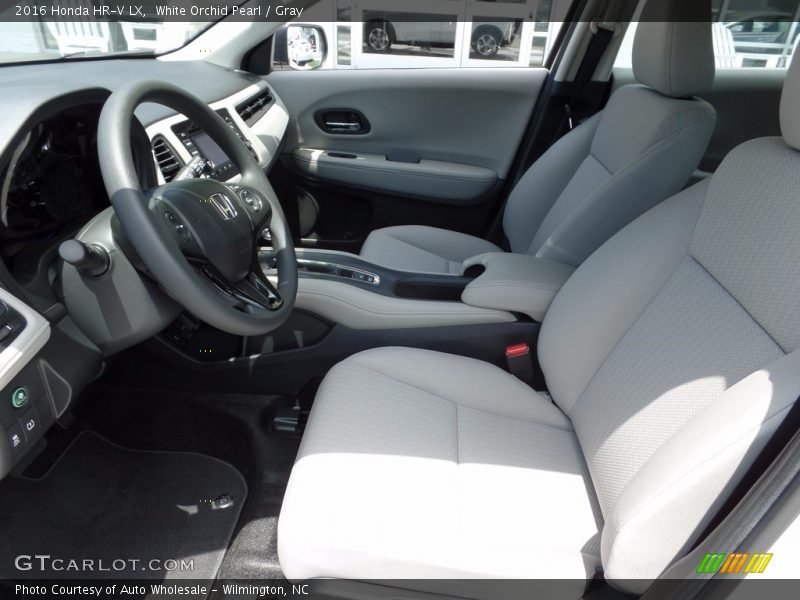 White Orchid Pearl / Gray 2016 Honda HR-V LX
