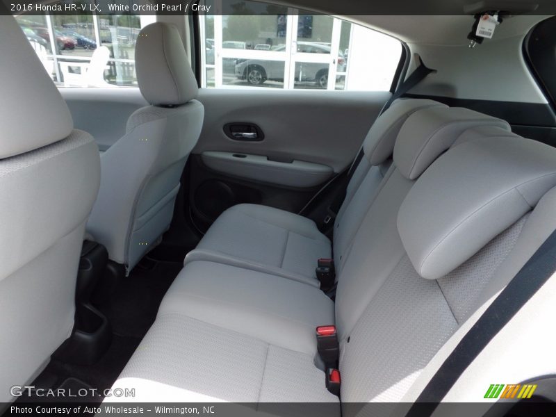 White Orchid Pearl / Gray 2016 Honda HR-V LX