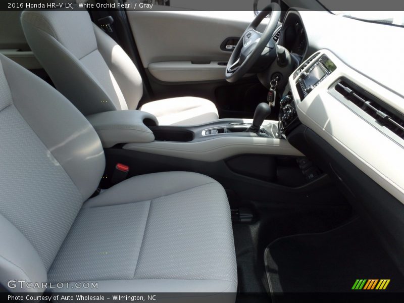 White Orchid Pearl / Gray 2016 Honda HR-V LX