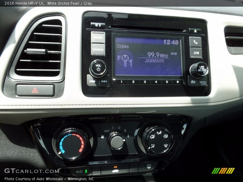 White Orchid Pearl / Gray 2016 Honda HR-V LX