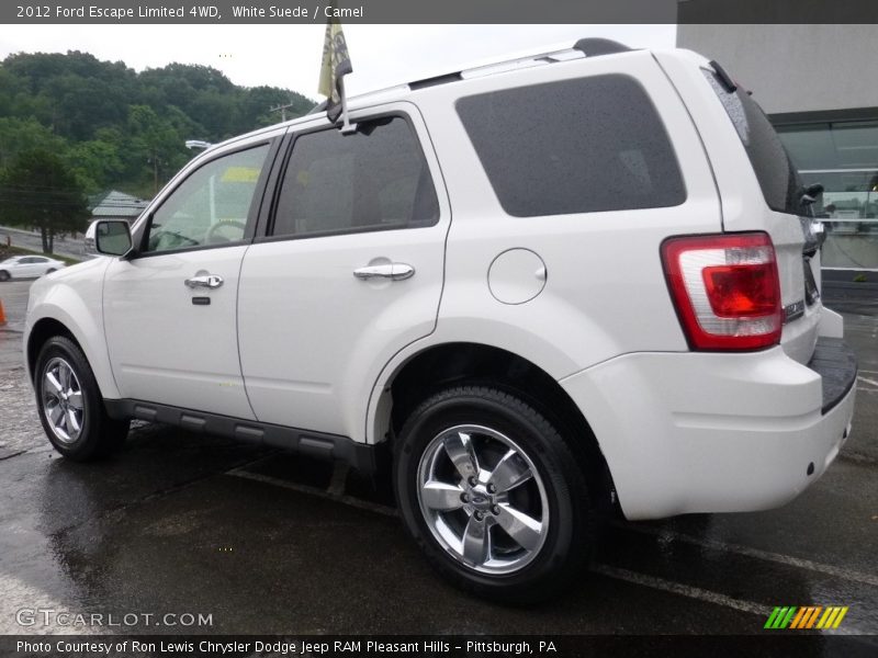 White Suede / Camel 2012 Ford Escape Limited 4WD