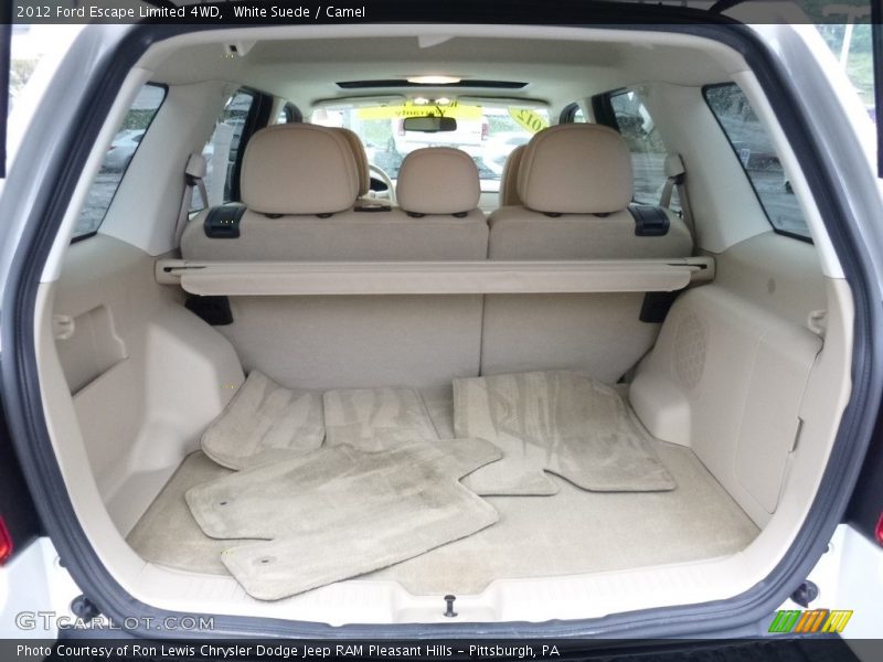 White Suede / Camel 2012 Ford Escape Limited 4WD