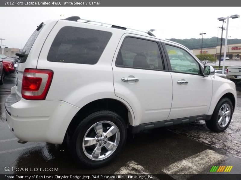 White Suede / Camel 2012 Ford Escape Limited 4WD