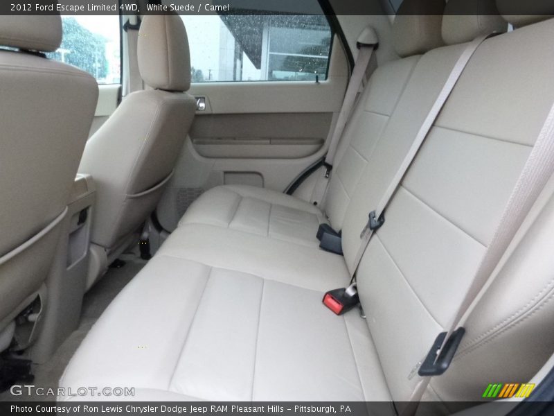 White Suede / Camel 2012 Ford Escape Limited 4WD