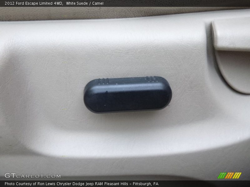 White Suede / Camel 2012 Ford Escape Limited 4WD