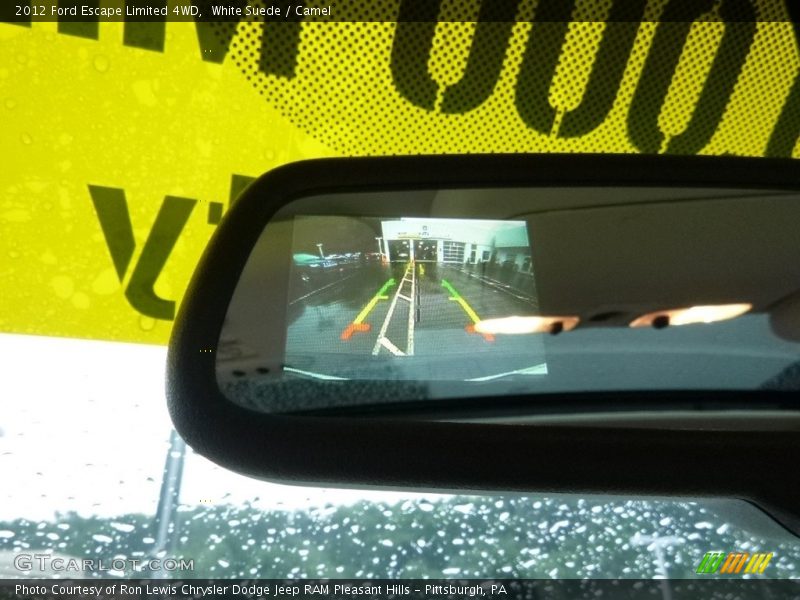 White Suede / Camel 2012 Ford Escape Limited 4WD