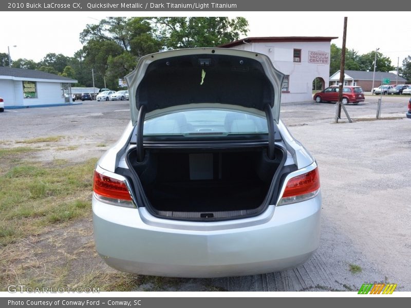 Quicksilver Metallic / Dark Titanium/Light Titanium 2010 Buick LaCrosse CX