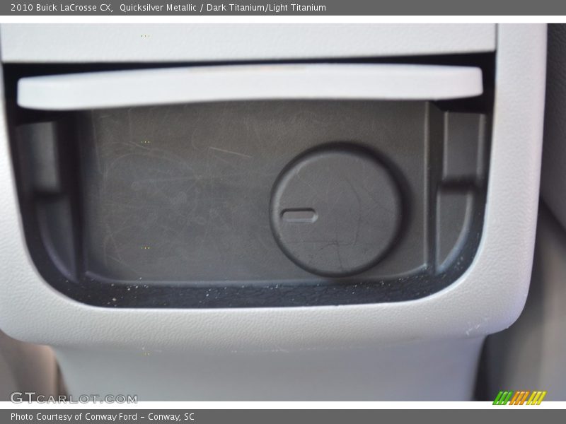 Quicksilver Metallic / Dark Titanium/Light Titanium 2010 Buick LaCrosse CX