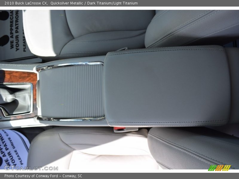 Quicksilver Metallic / Dark Titanium/Light Titanium 2010 Buick LaCrosse CX