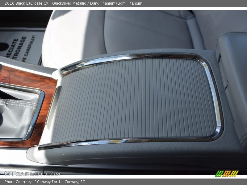 Quicksilver Metallic / Dark Titanium/Light Titanium 2010 Buick LaCrosse CX
