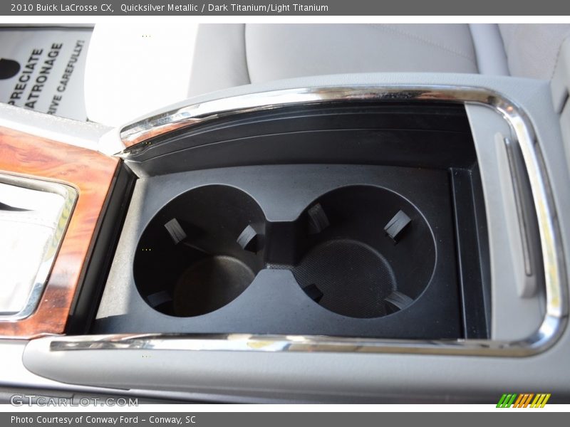Quicksilver Metallic / Dark Titanium/Light Titanium 2010 Buick LaCrosse CX