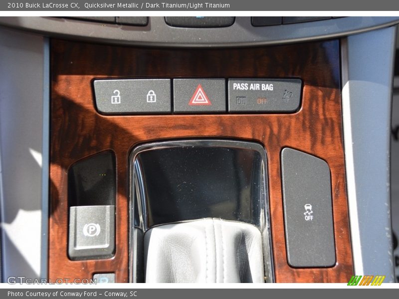 Quicksilver Metallic / Dark Titanium/Light Titanium 2010 Buick LaCrosse CX