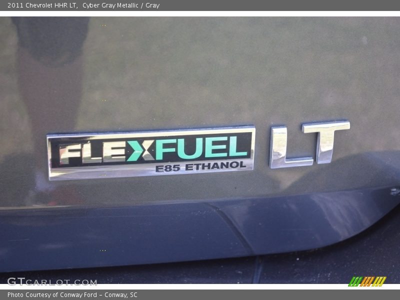 Cyber Gray Metallic / Gray 2011 Chevrolet HHR LT