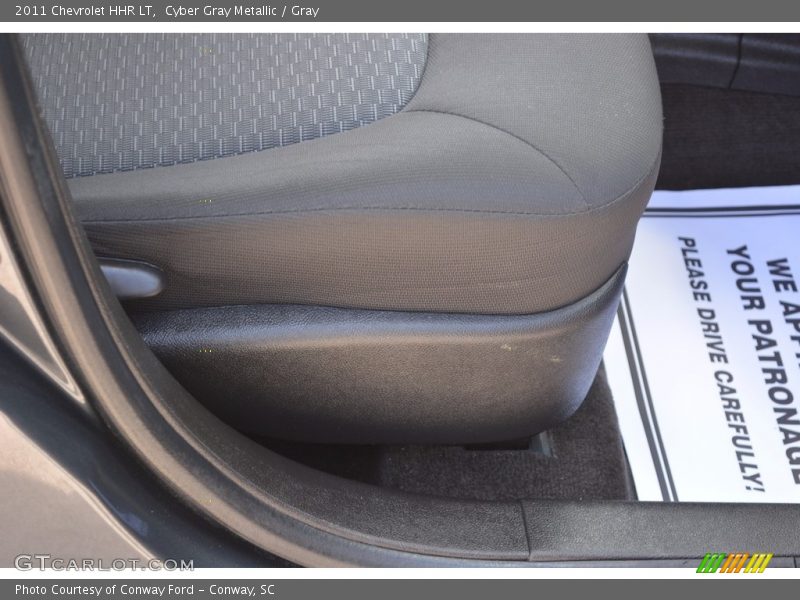Cyber Gray Metallic / Gray 2011 Chevrolet HHR LT