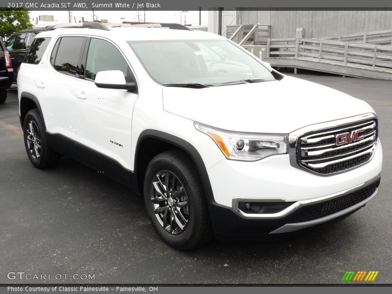 Summit White / Jet Black 2017 GMC Acadia SLT AWD
