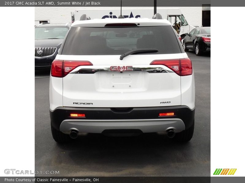 Summit White / Jet Black 2017 GMC Acadia SLT AWD