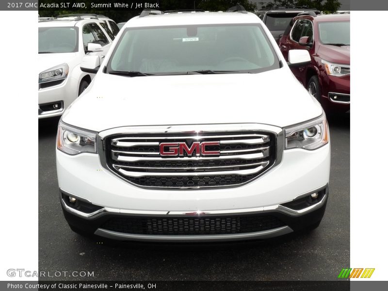 Summit White / Jet Black 2017 GMC Acadia SLT AWD