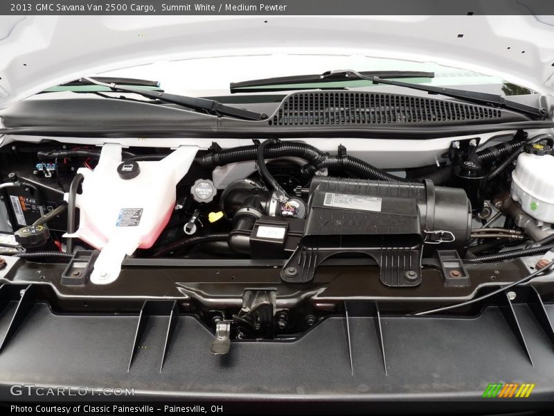 Summit White / Medium Pewter 2013 GMC Savana Van 2500 Cargo
