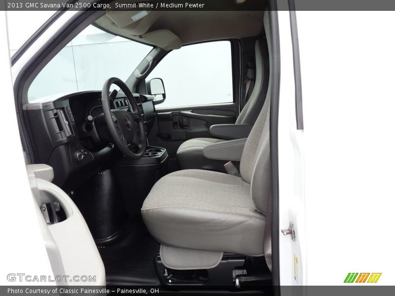 Summit White / Medium Pewter 2013 GMC Savana Van 2500 Cargo