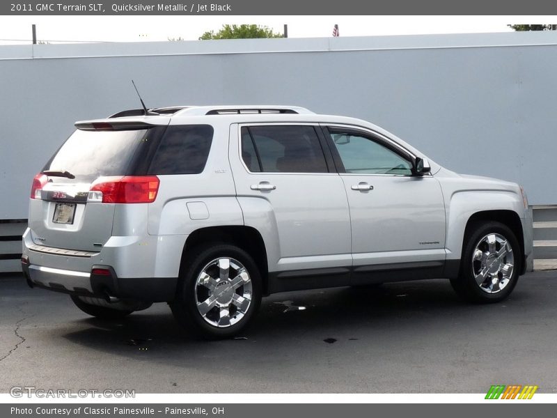 Quicksilver Metallic / Jet Black 2011 GMC Terrain SLT