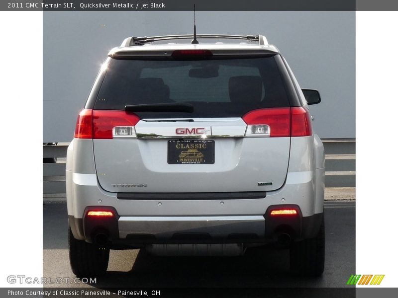 Quicksilver Metallic / Jet Black 2011 GMC Terrain SLT