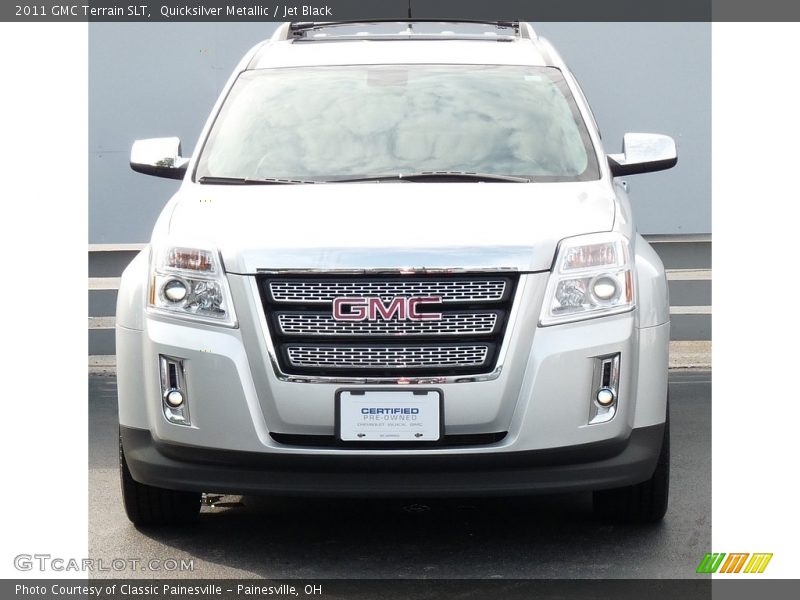Quicksilver Metallic / Jet Black 2011 GMC Terrain SLT