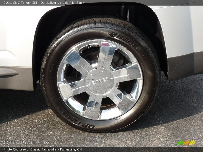 Quicksilver Metallic / Jet Black 2011 GMC Terrain SLT