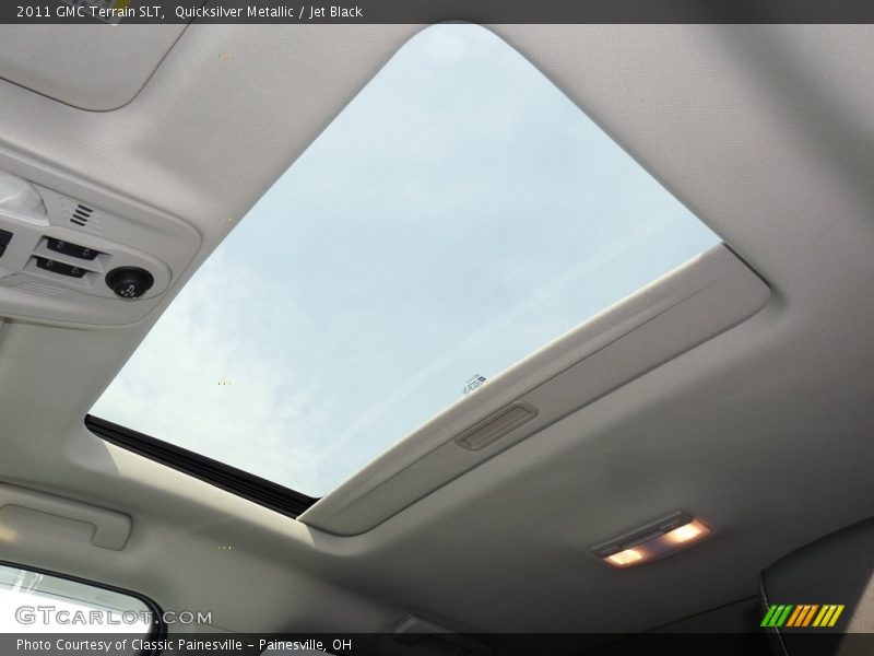 Quicksilver Metallic / Jet Black 2011 GMC Terrain SLT