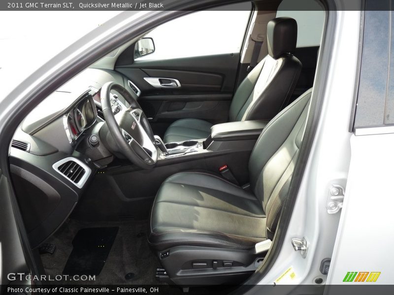 Quicksilver Metallic / Jet Black 2011 GMC Terrain SLT