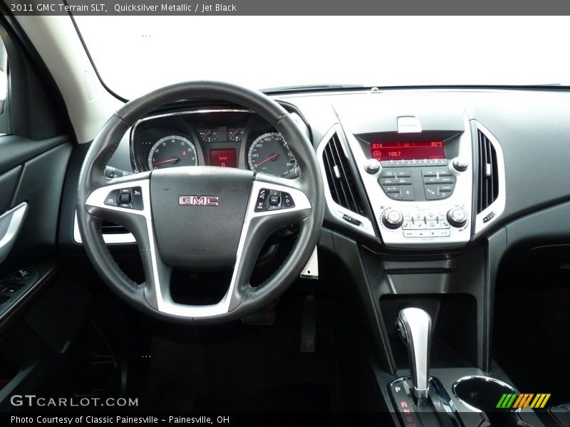 Quicksilver Metallic / Jet Black 2011 GMC Terrain SLT