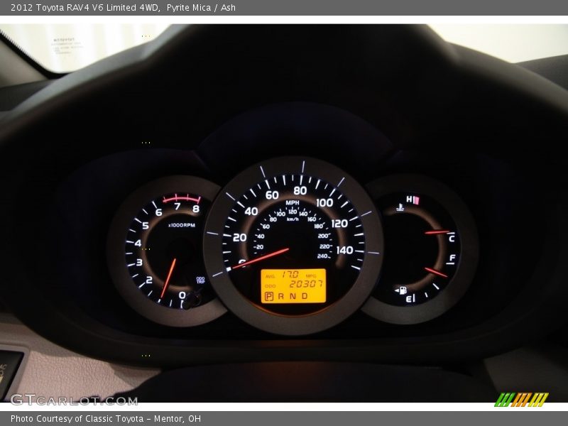 Pyrite Mica / Ash 2012 Toyota RAV4 V6 Limited 4WD