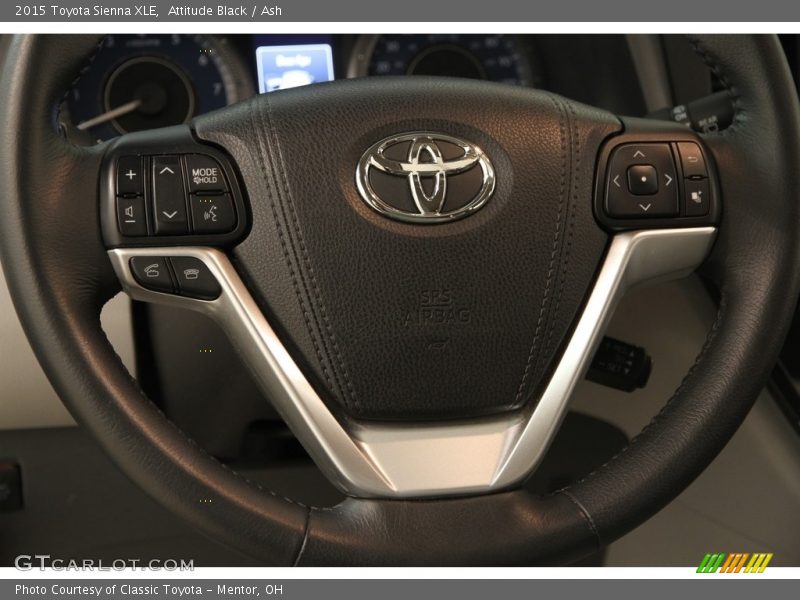 Attitude Black / Ash 2015 Toyota Sienna XLE