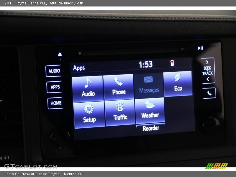 Attitude Black / Ash 2015 Toyota Sienna XLE