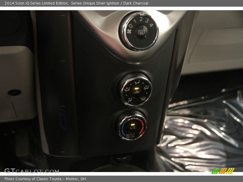Series Unique Silver Ignition / Dark Charcoal 2014 Scion iQ Series Limited Edition
