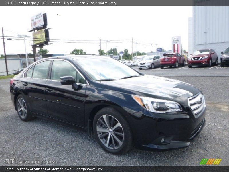 Crystal Black Silica / Warm Ivory 2016 Subaru Legacy 3.6R Limited