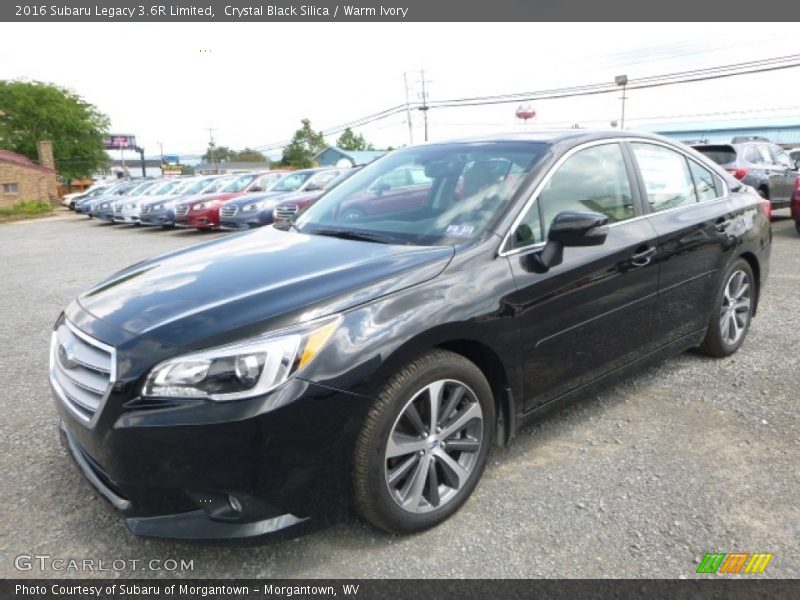 Crystal Black Silica / Warm Ivory 2016 Subaru Legacy 3.6R Limited
