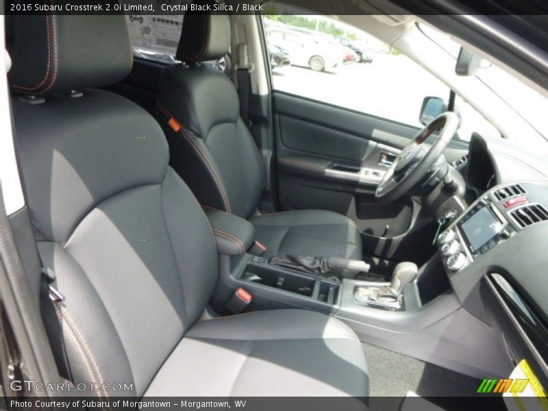 Crystal Black Silica / Black 2016 Subaru Crosstrek 2.0i Limited