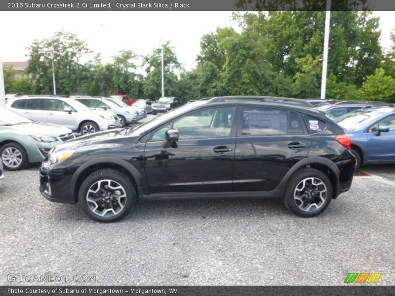 Crystal Black Silica / Black 2016 Subaru Crosstrek 2.0i Limited