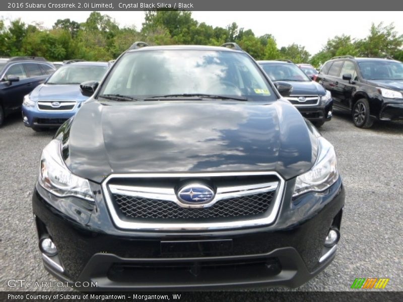 Crystal Black Silica / Black 2016 Subaru Crosstrek 2.0i Limited