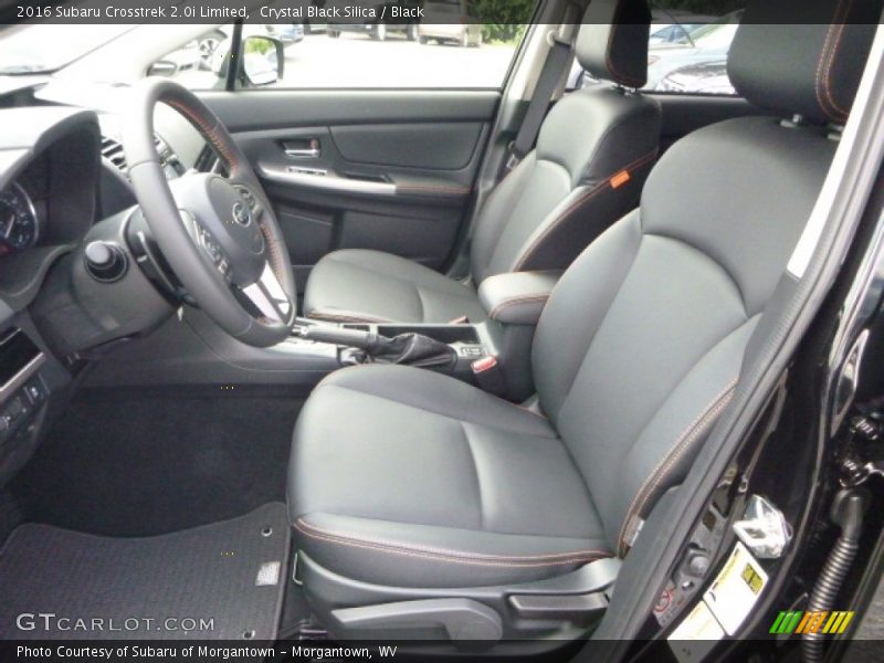 Crystal Black Silica / Black 2016 Subaru Crosstrek 2.0i Limited