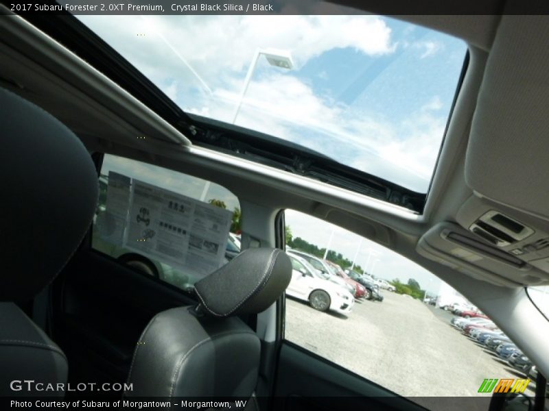 Crystal Black Silica / Black 2017 Subaru Forester 2.0XT Premium