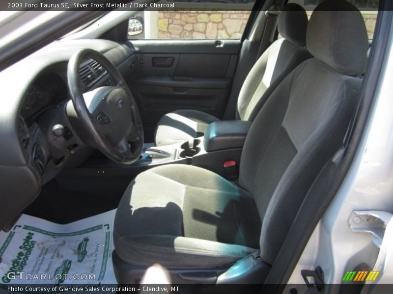 Silver Frost Metallic / Dark Charcoal 2003 Ford Taurus SE