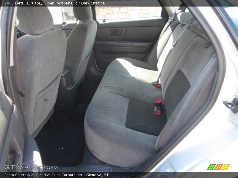 Silver Frost Metallic / Dark Charcoal 2003 Ford Taurus SE