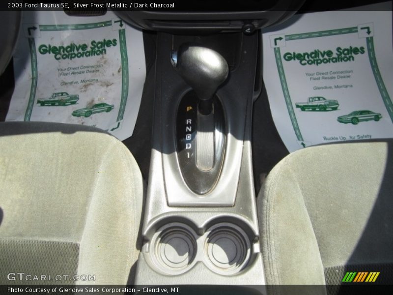 Silver Frost Metallic / Dark Charcoal 2003 Ford Taurus SE
