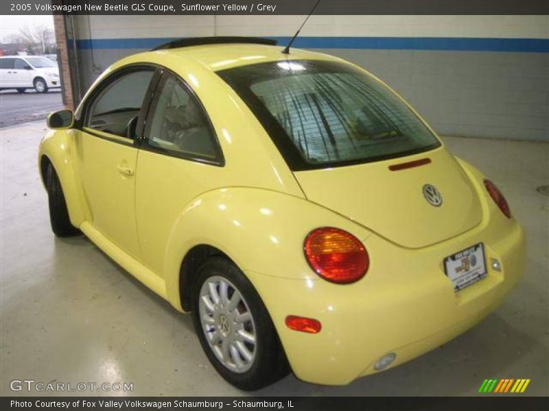 Sunflower Yellow / Grey 2005 Volkswagen New Beetle GLS Coupe